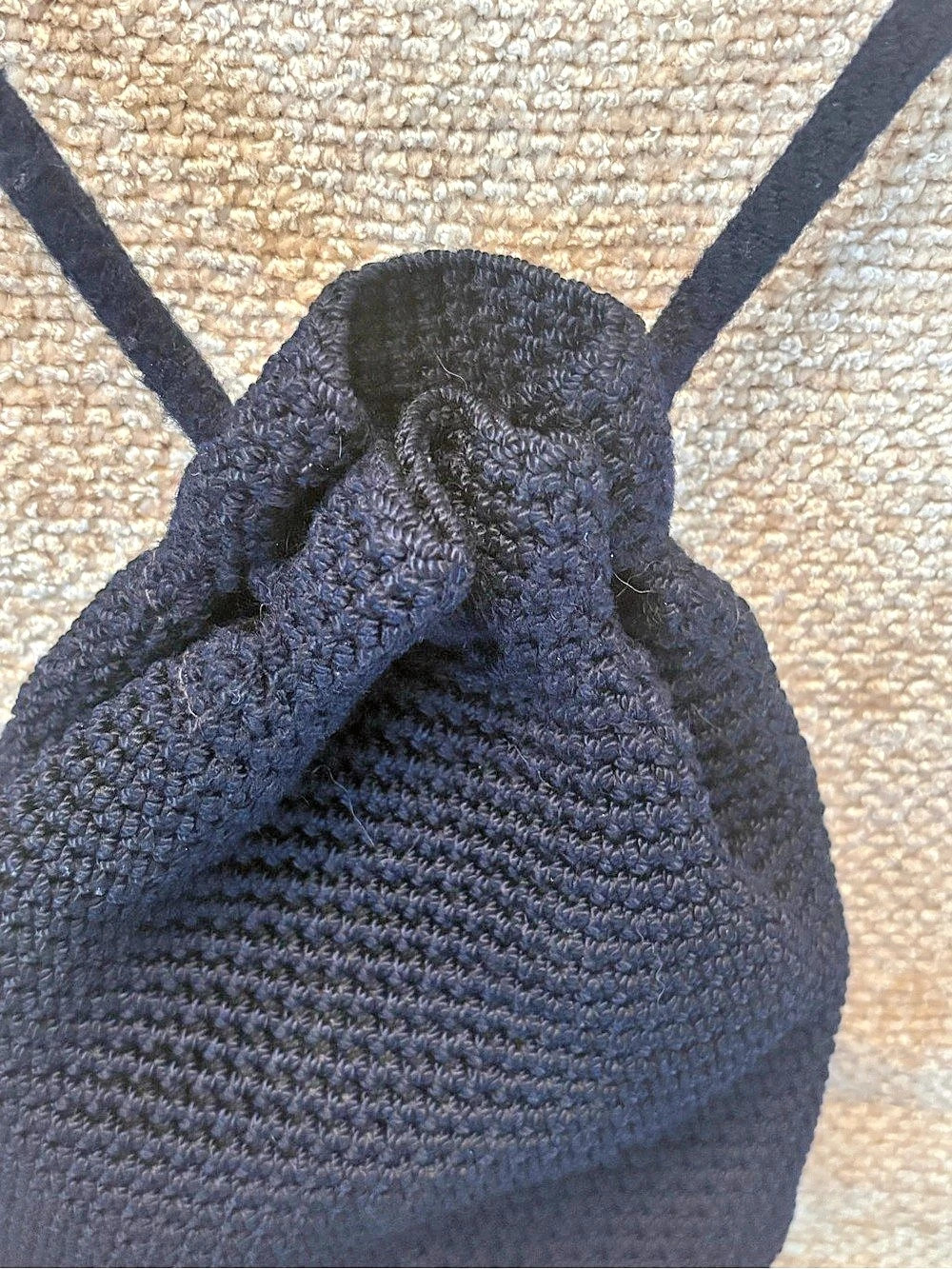 VLS Black Mini Drawstring Bag - Picture 2 of 5